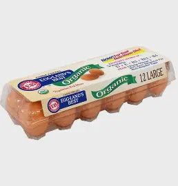 Egglands Best Organic Large Brown Eggs