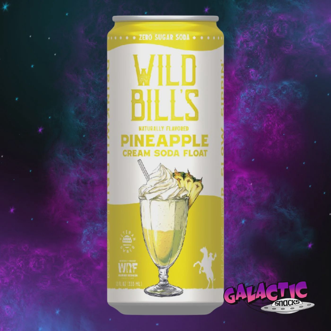 Wild Bill&#39;s Pineapple Cream Soda