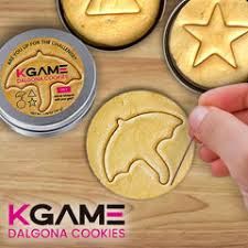 Squid Games Dalgona Cookies