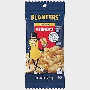 Planters Salted Peanuts 1 OZ
