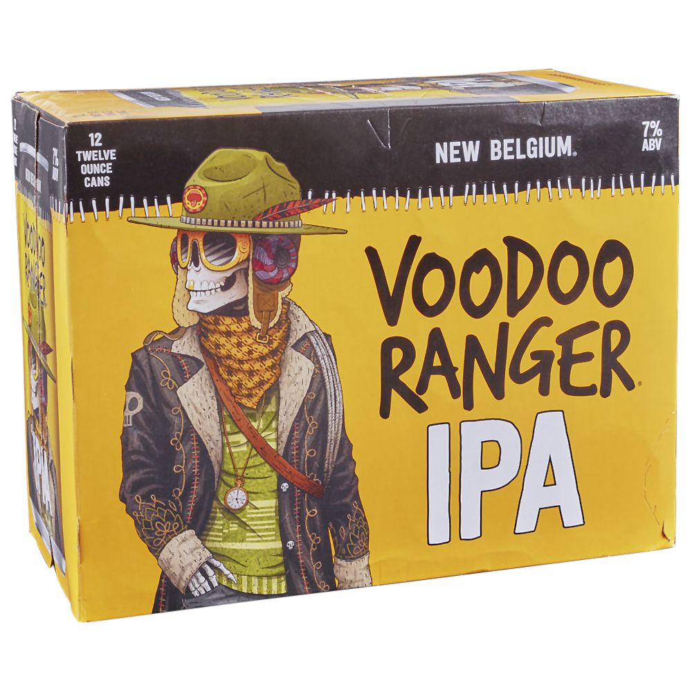 New Belgium Voodoo Ranger IPA 12PK Cans