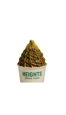 Dubai Chocolate Soft Serve