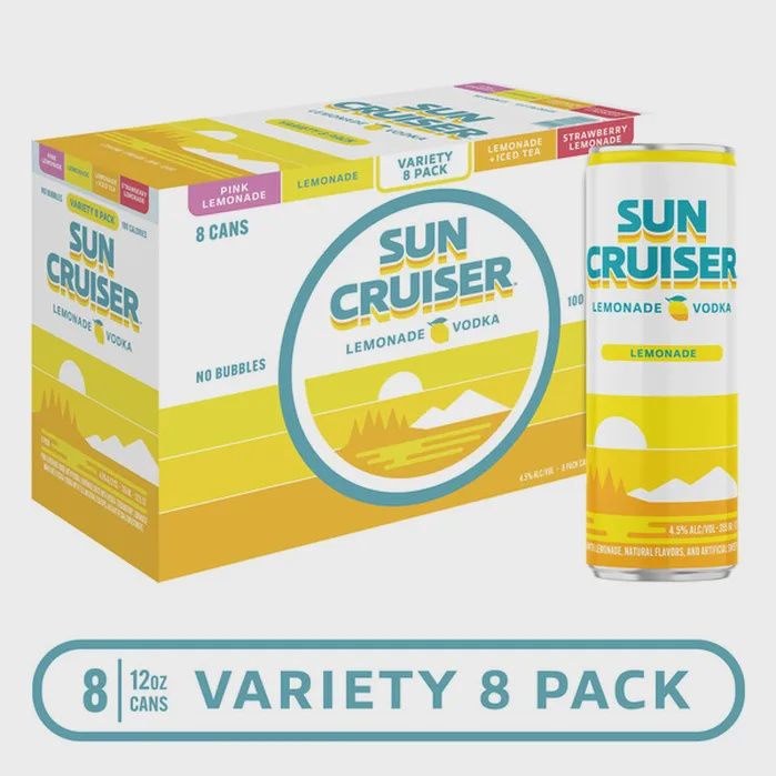 Sun Cruiser Lemonade 8 Pk