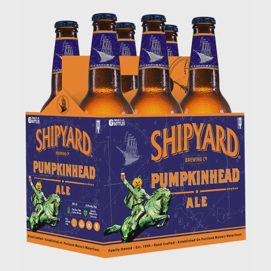 Shipyard Pumpkin Head Ale 6PK Bottle