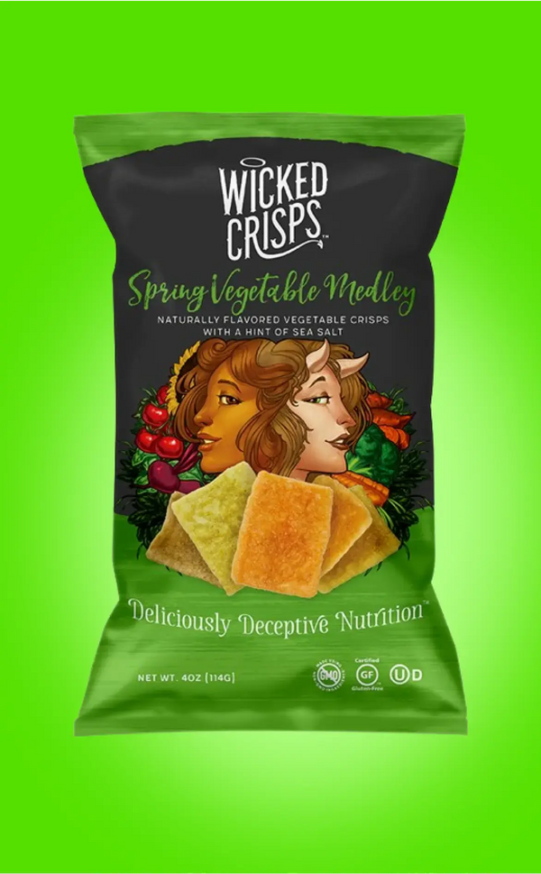 Wicked Crisps Spring Vegetable Medley