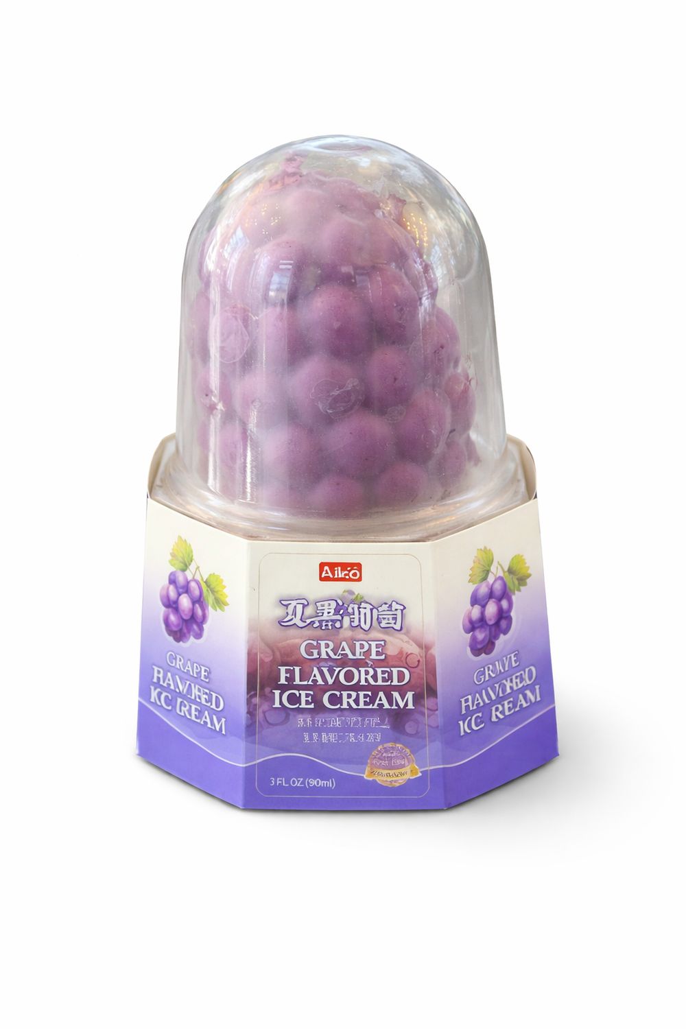 Propitious (viral) grape ice cream