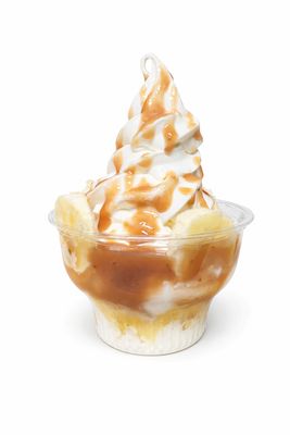 Bananas Foster Soft Serve