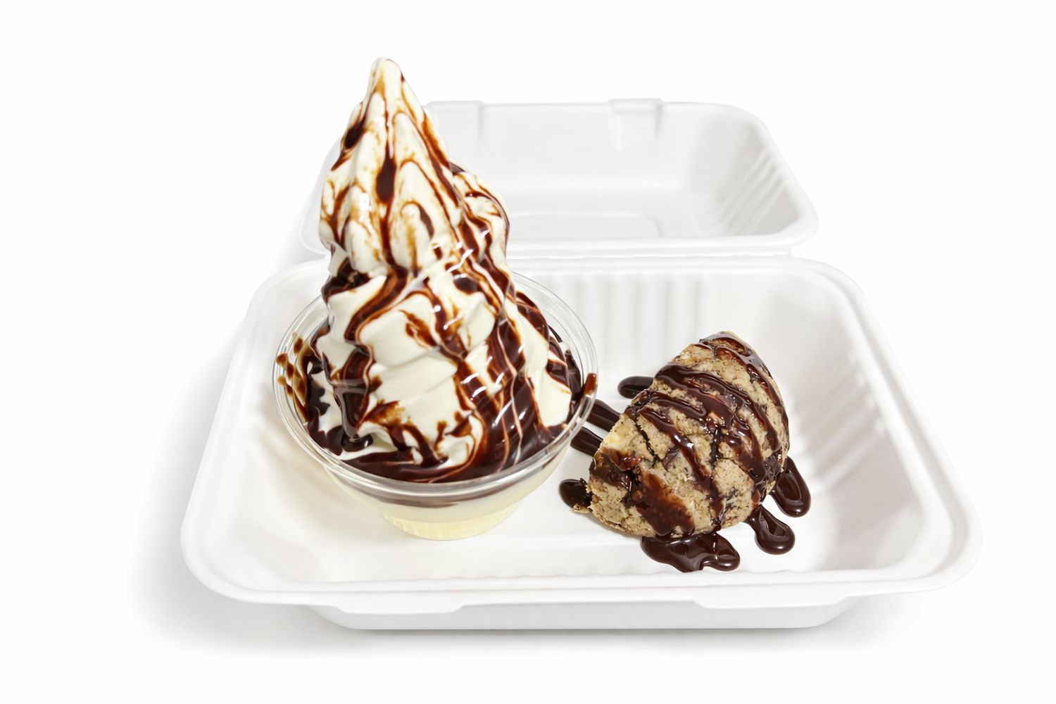 Molten Lava Soft Serve