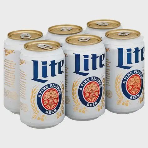 Miller Lite 6pk Cans