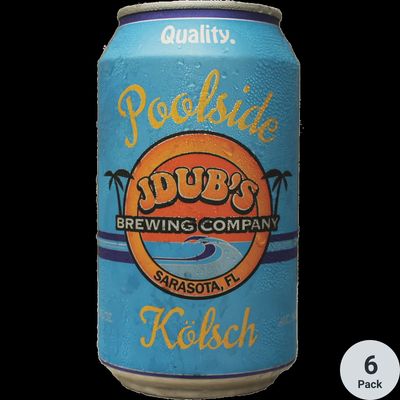 JDUBS Brewing Poolside ALE 6pk Can