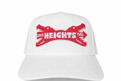 HDT Emroidered Hat- Red/White