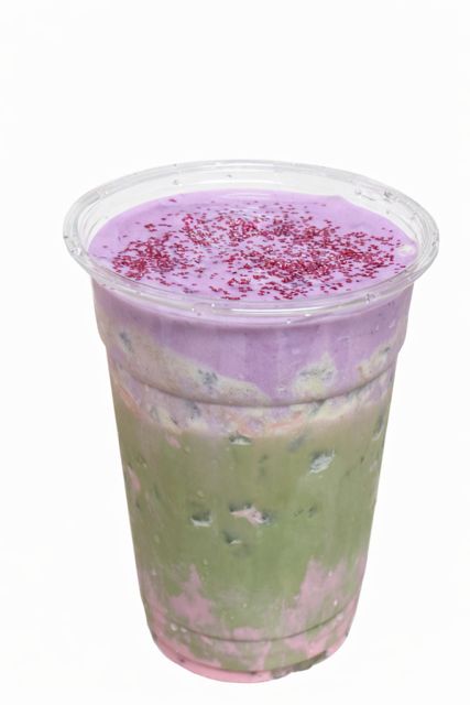 Pink Taro Dragonfruit Matcha