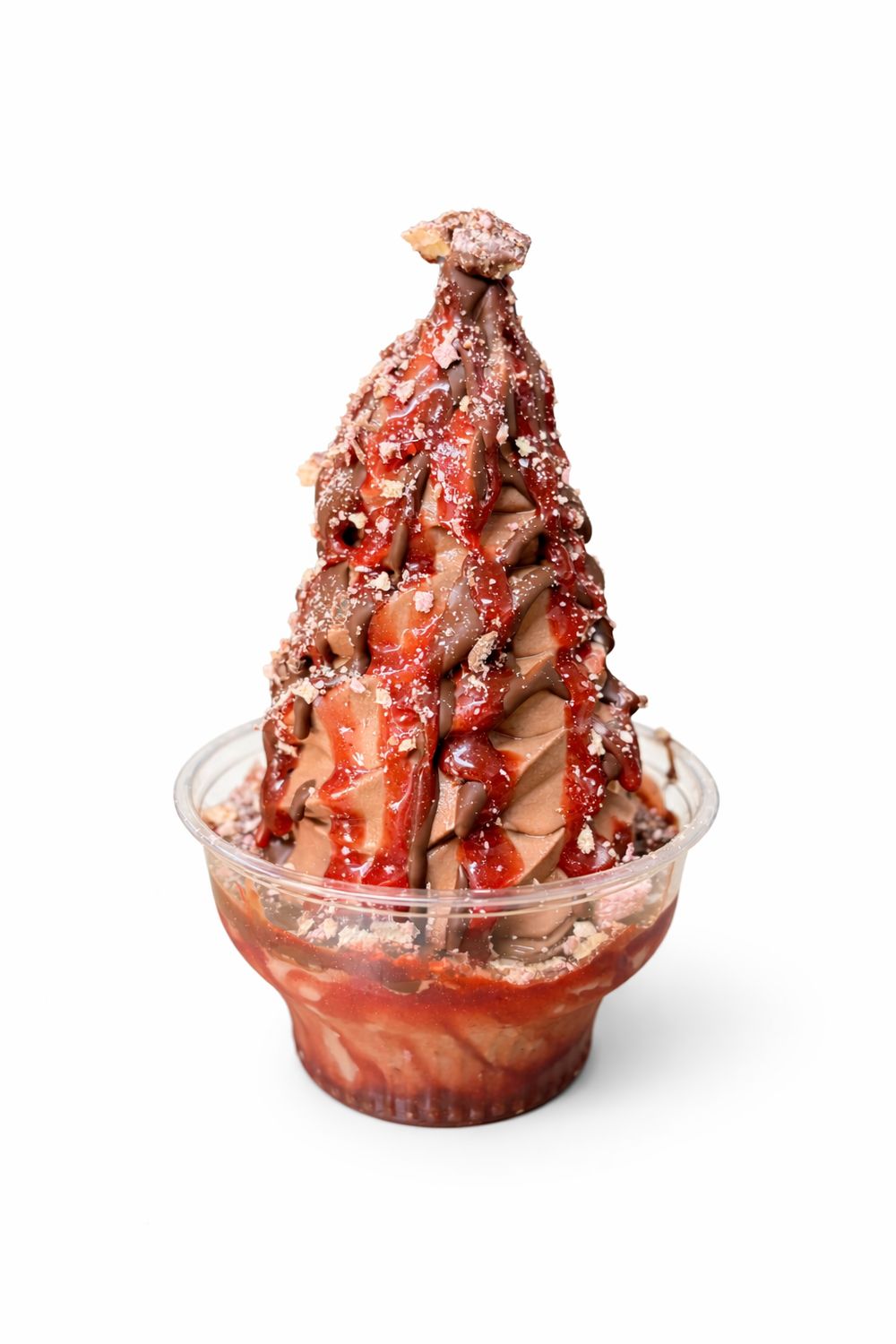 Chocolate Covered Strawberry Soft Serve