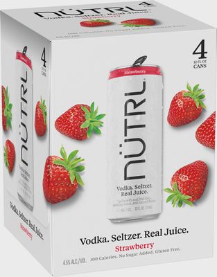 Nutrl Strawberry 4 Pk