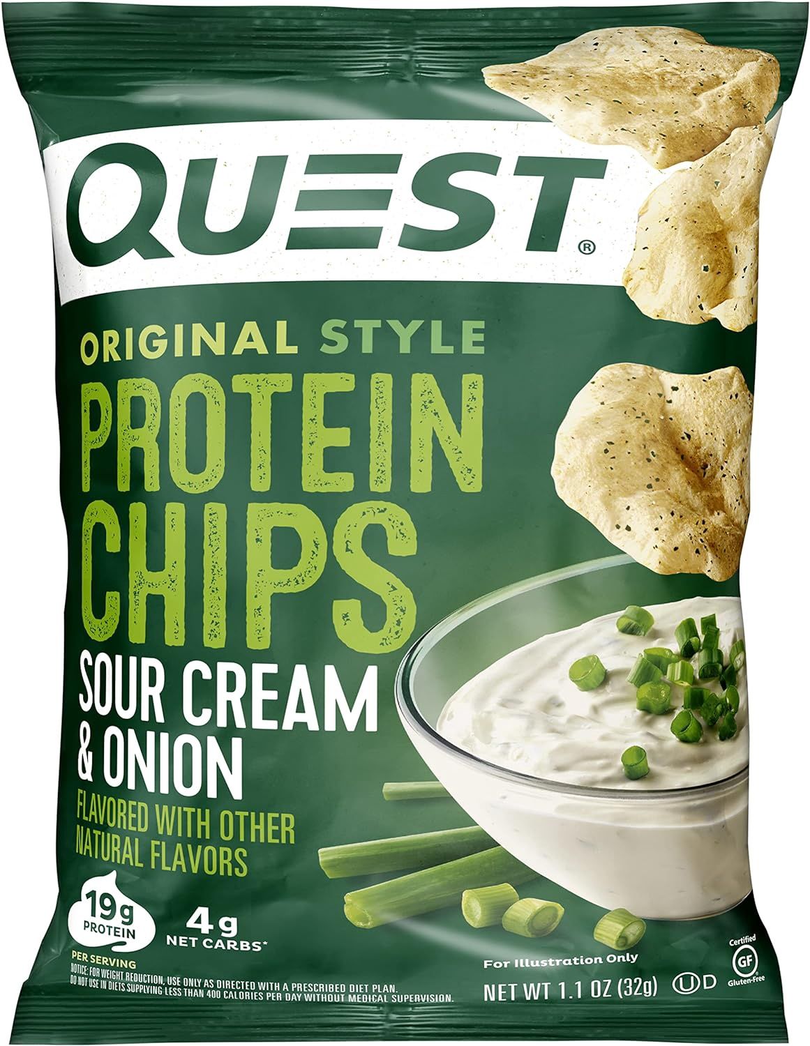Quest Protein Chips Sour Cream &amp; Onion