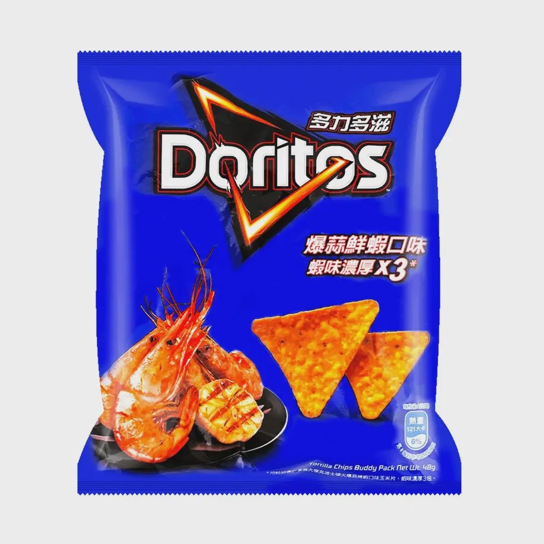 Doritos Garlic Shrimp 68g (Taiwan)