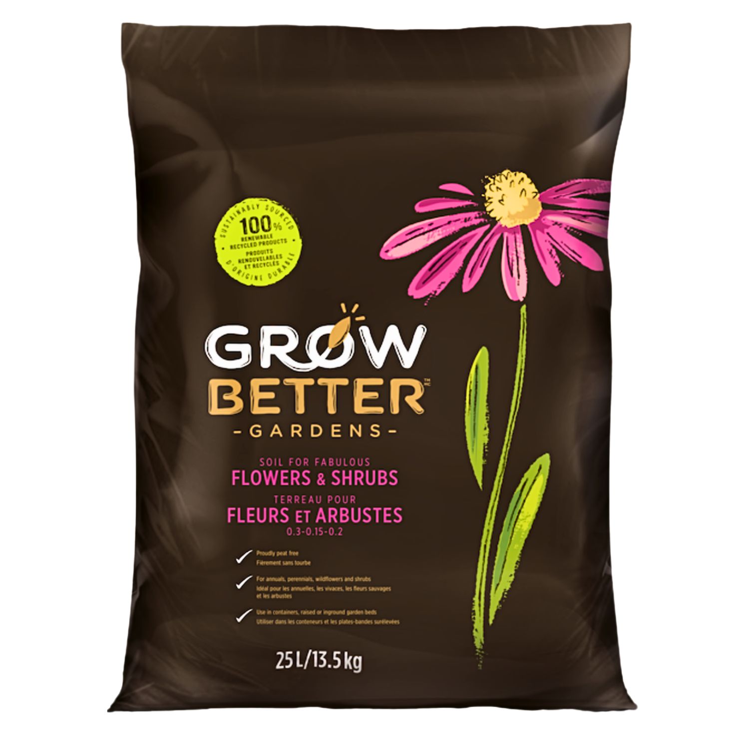 Flower and Shrub Mix -25L