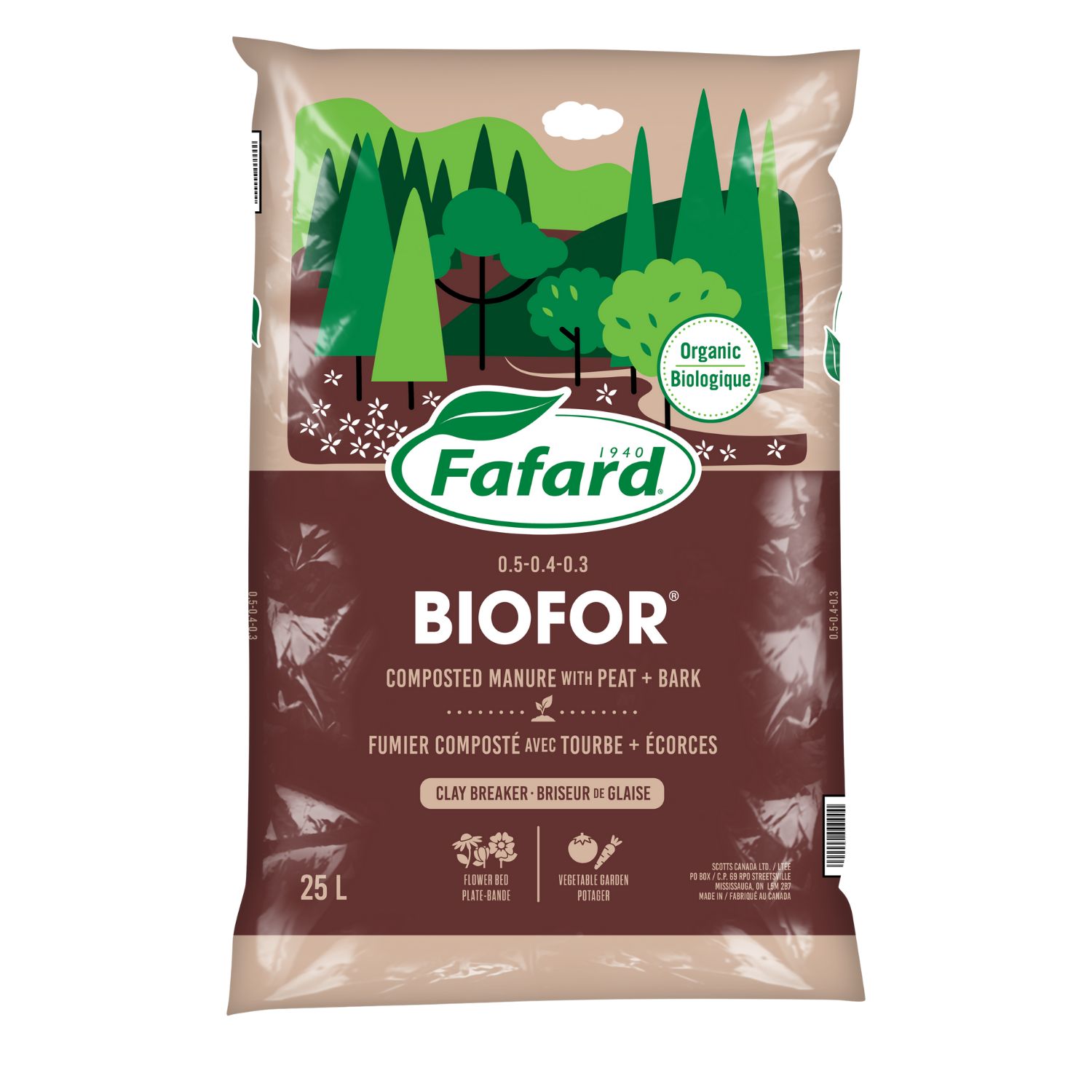 Biofor Forestry Compost 30L