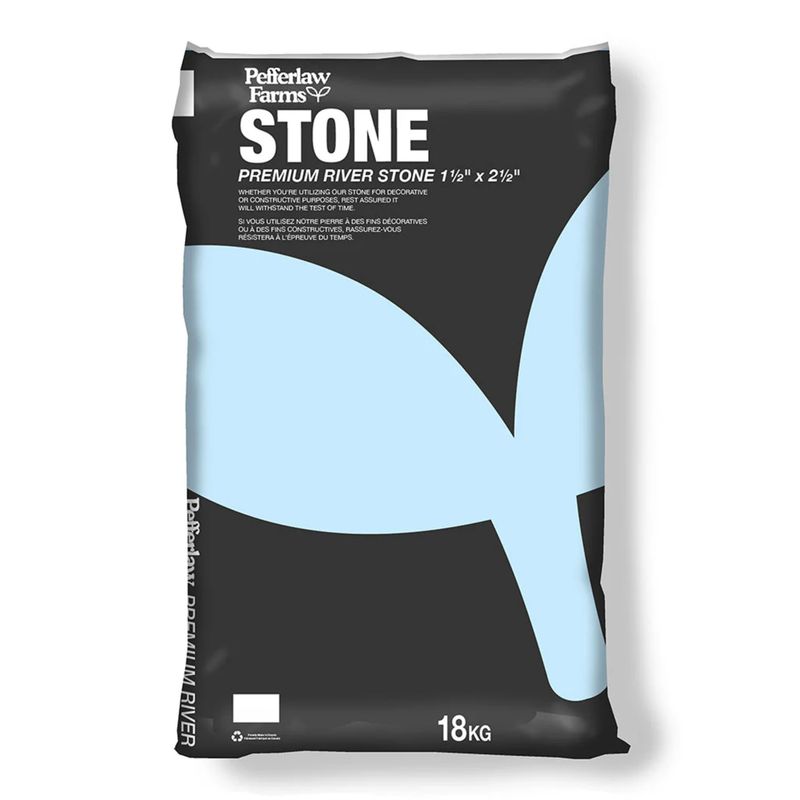 River Stone 1 1/2&quot;-2 1/2&quot; 18Kg