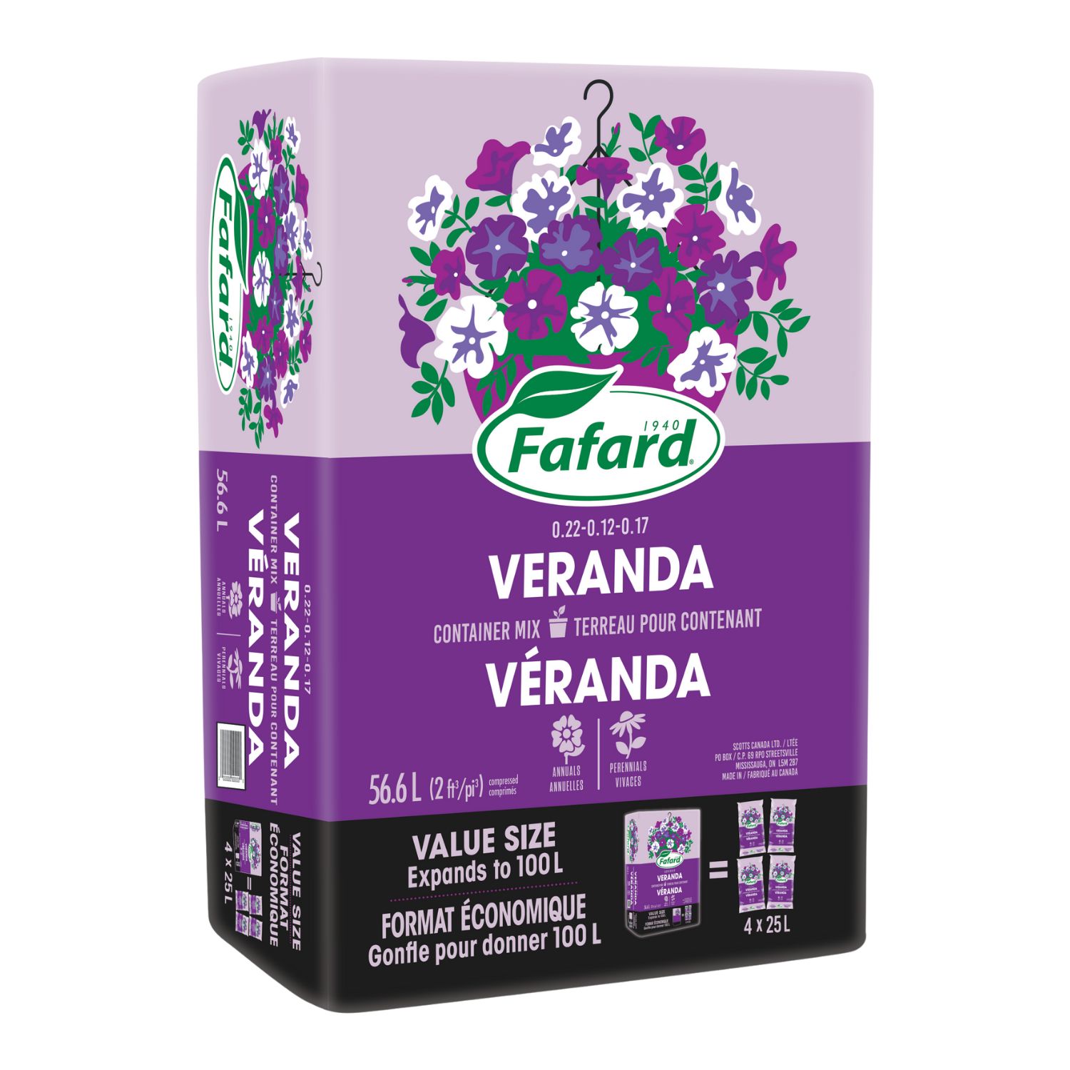 Veranda Mix Plus 2 Cu.Ft 56L