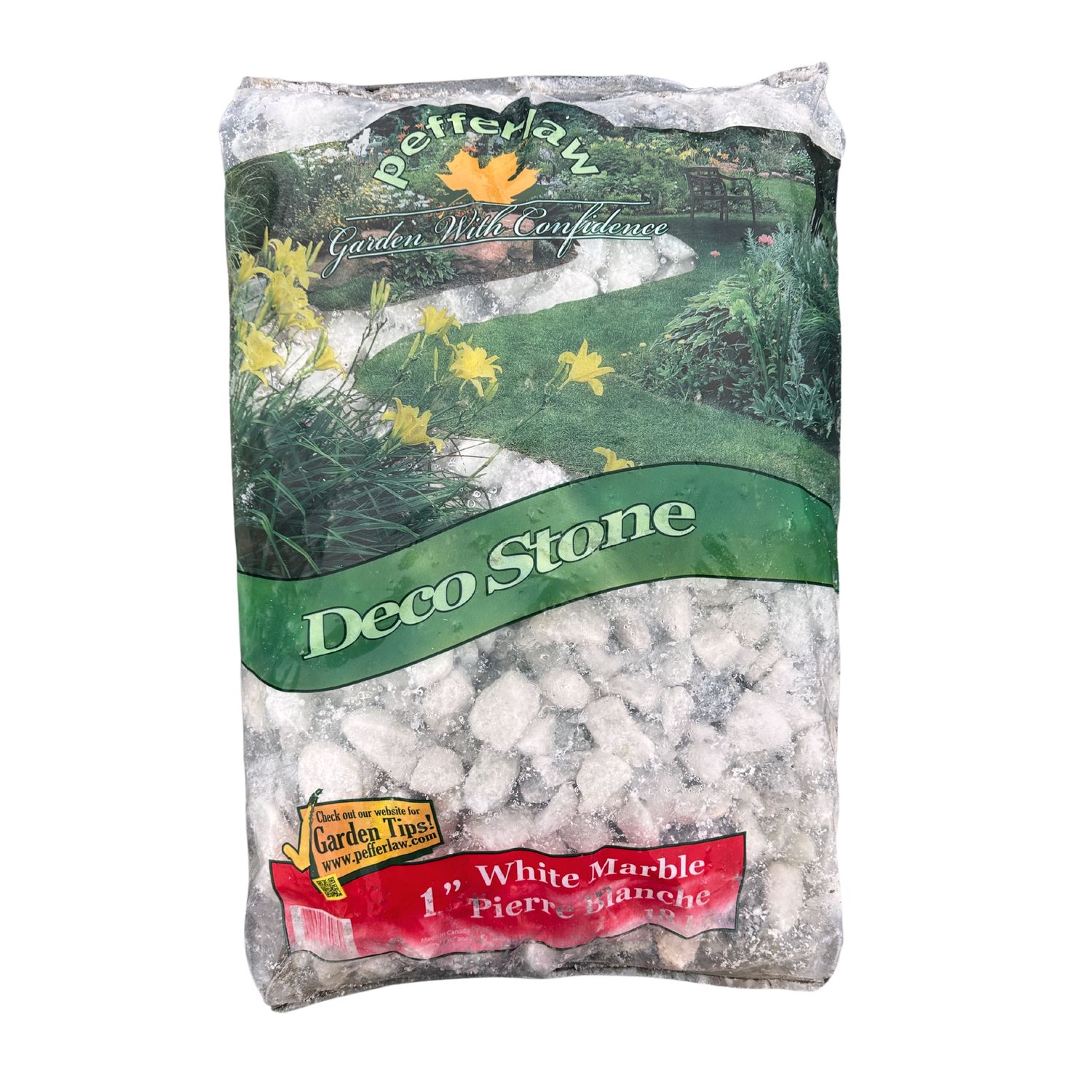 White Marble 1&quot; 18Kg