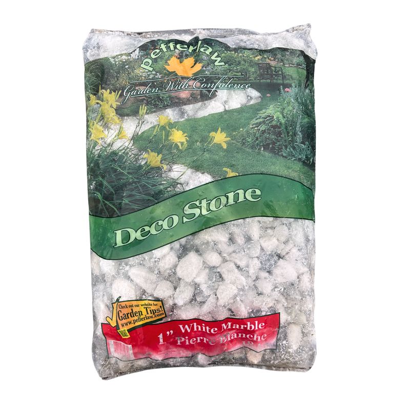 White Marble 1&quot; 18Kg