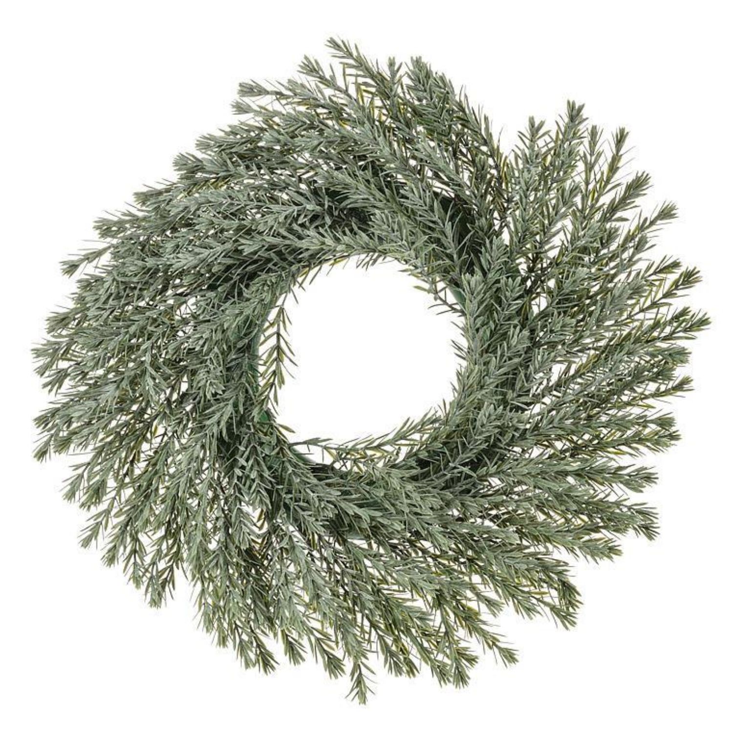14&quot; Frosted Pine Wreath