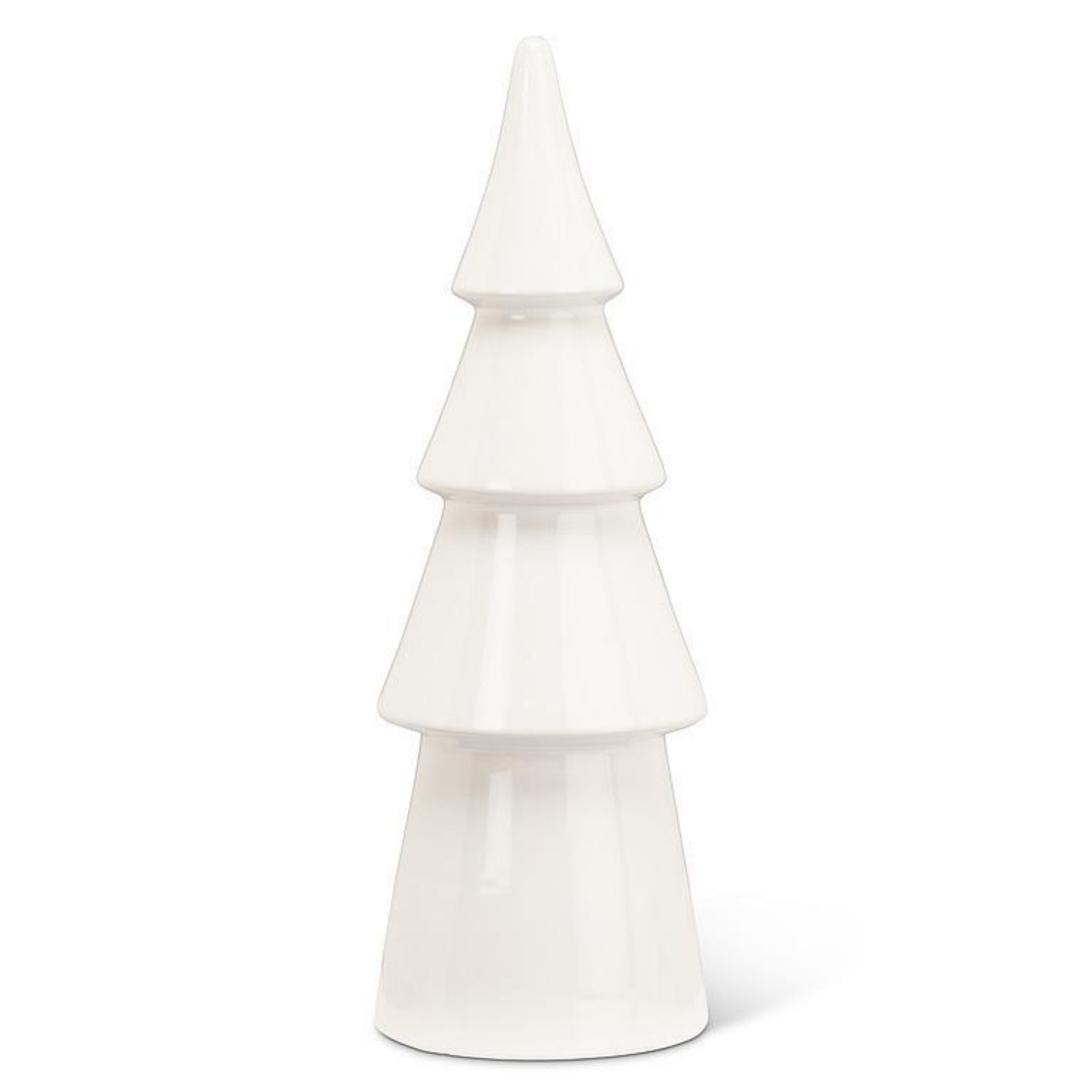 13&quot; White Tiered Tree