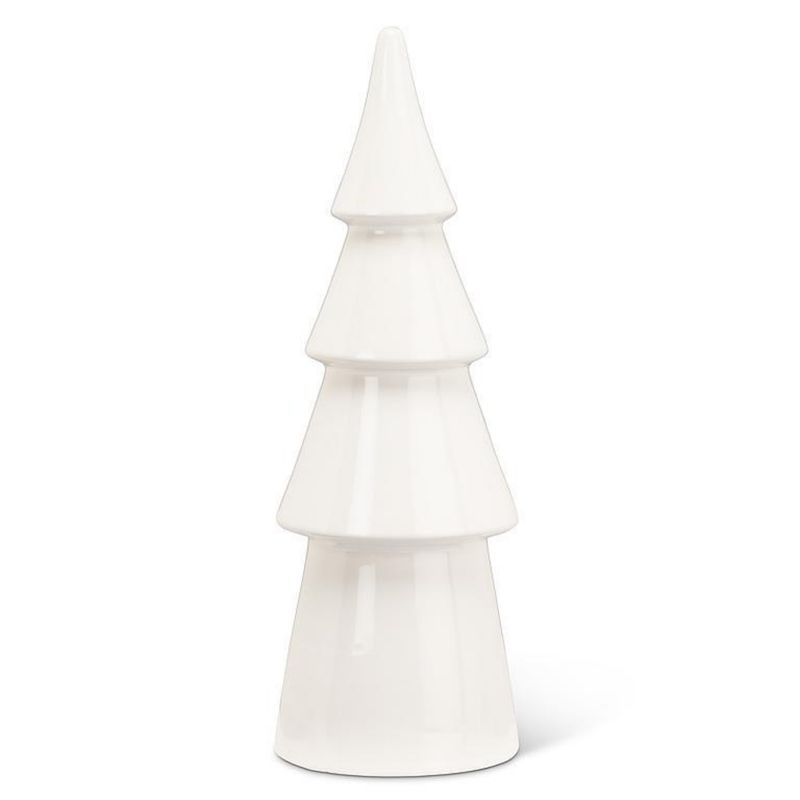 13&quot; White Tiered Tree