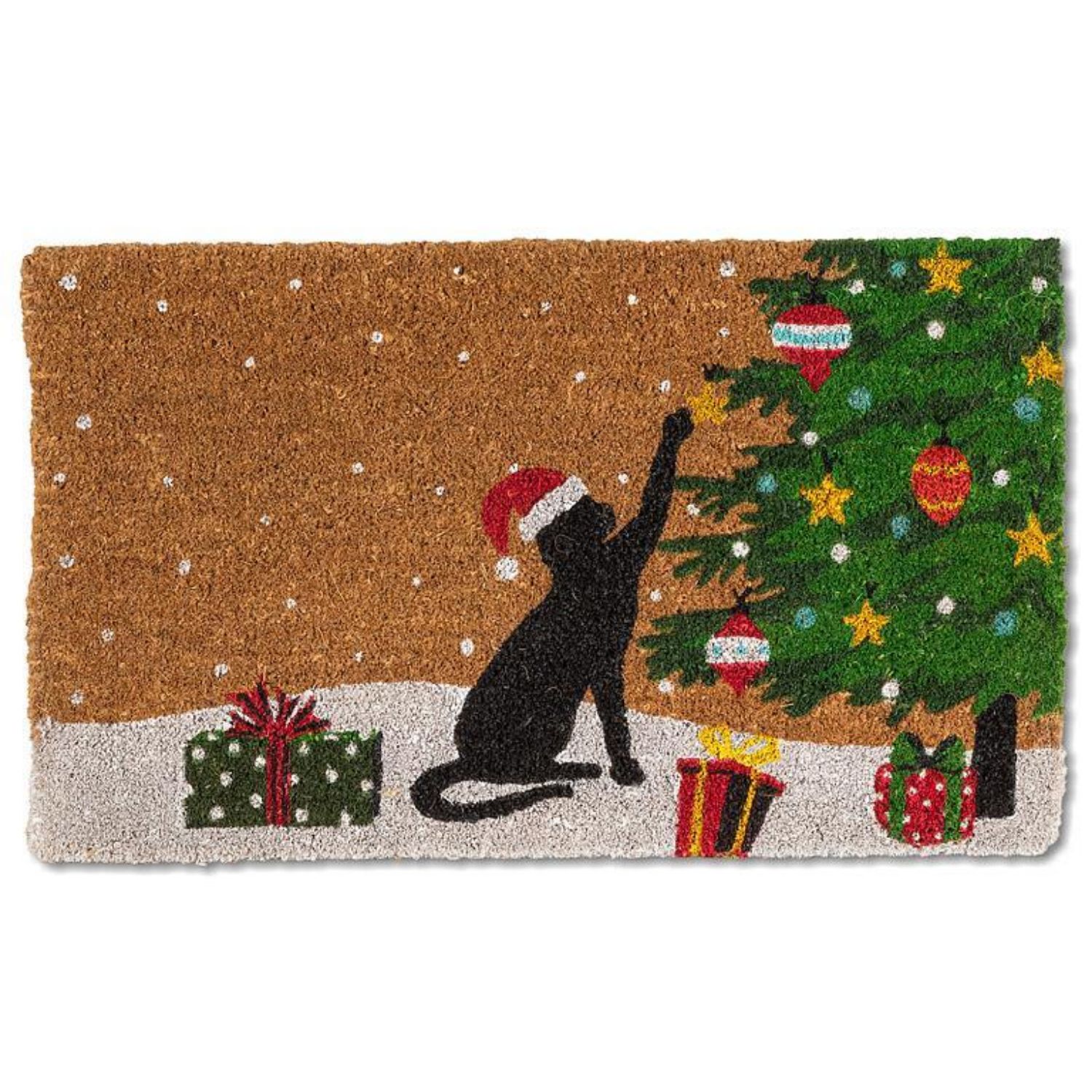 18x30&quot; Christmas Coir Mat