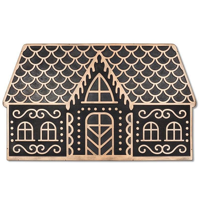 18x30&quot; Doormat – Gingerbread House