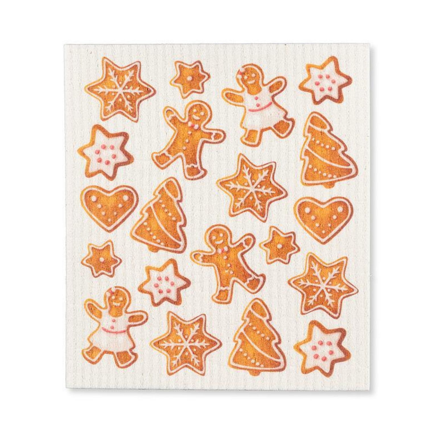 Swedish Dishcloth – Gingerbread Cookies