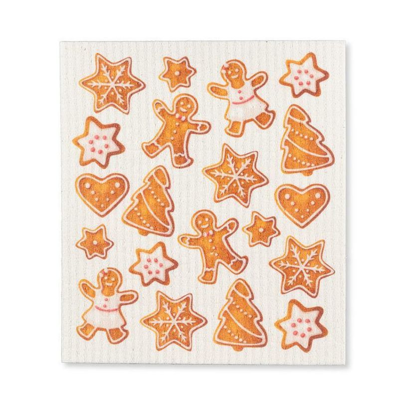 Swedish Dishcloth – Gingerbread Cookies
