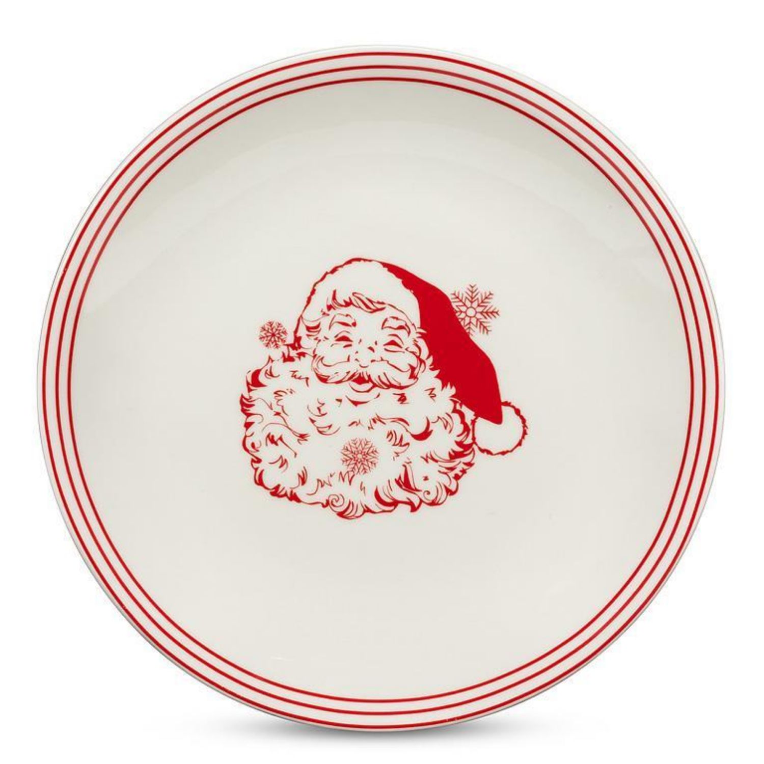 7&quot; Plate with Vintage Santa