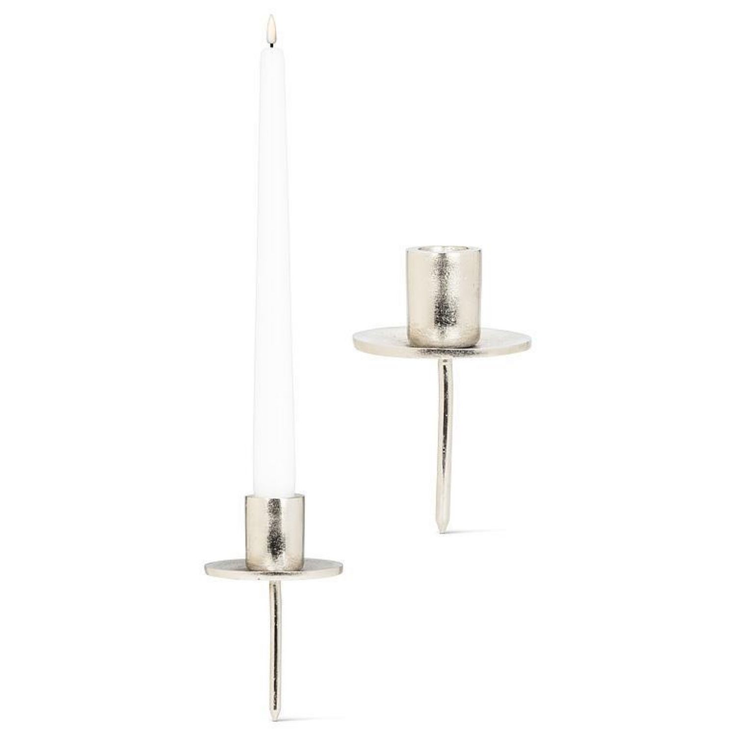 4.5&quot; Straight Taper Candle Holder on Stake