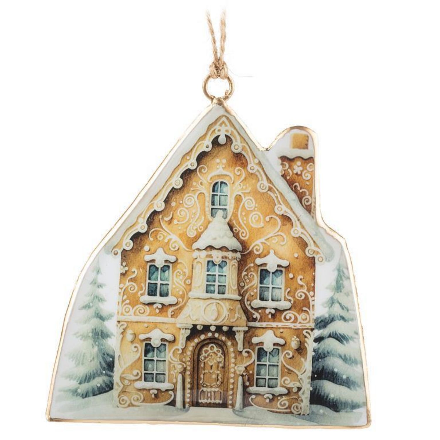 4&quot; Vintage Fancy House Ornament