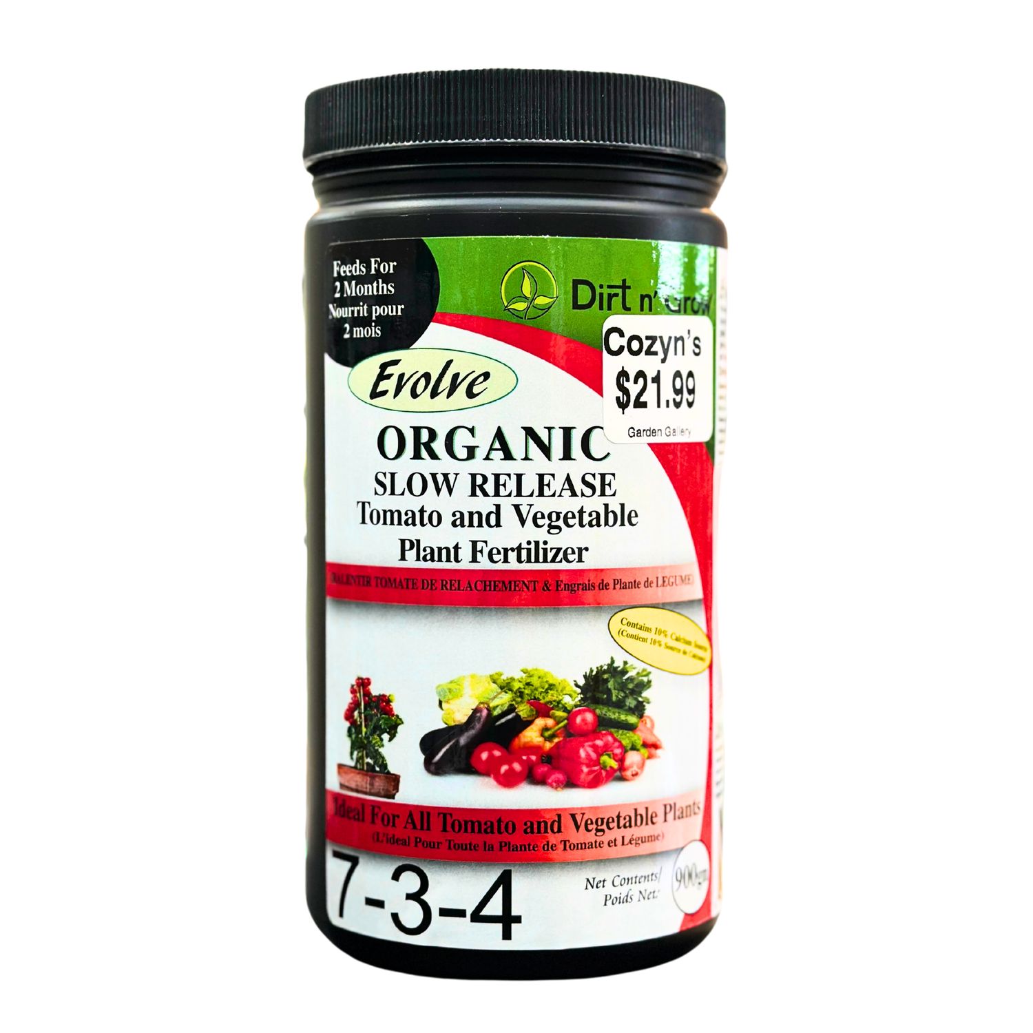 Evolve Slow Release Tomato &amp; Vegetable Fertilizer (Granular)