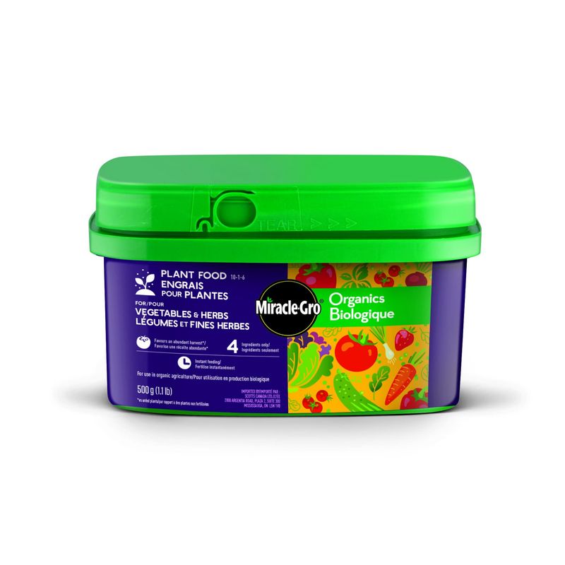 Miracle-Gro Water Soluble Organic Fertilizer