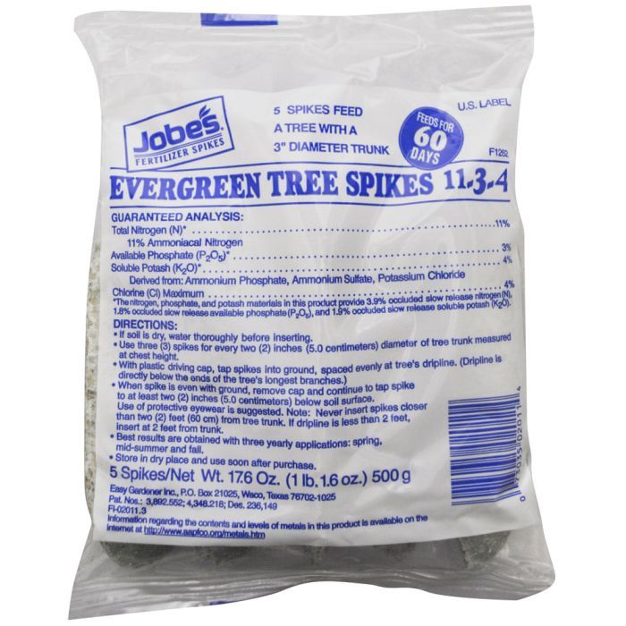 Jobe’s Tree &amp; Shrub Fertilizer Spikes