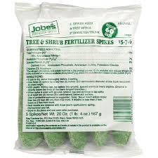 Jobe’s Evergreen Fertilizer Spikes