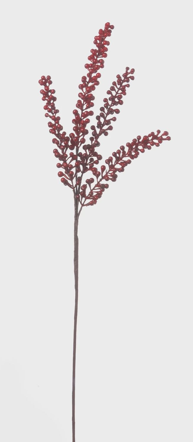 Berry Spray 25&quot; red