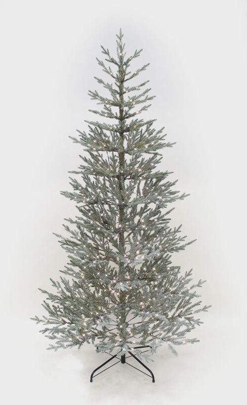 7&#39; Frosted Alpine Balsam Fir Tree, 44&quot; Diameter