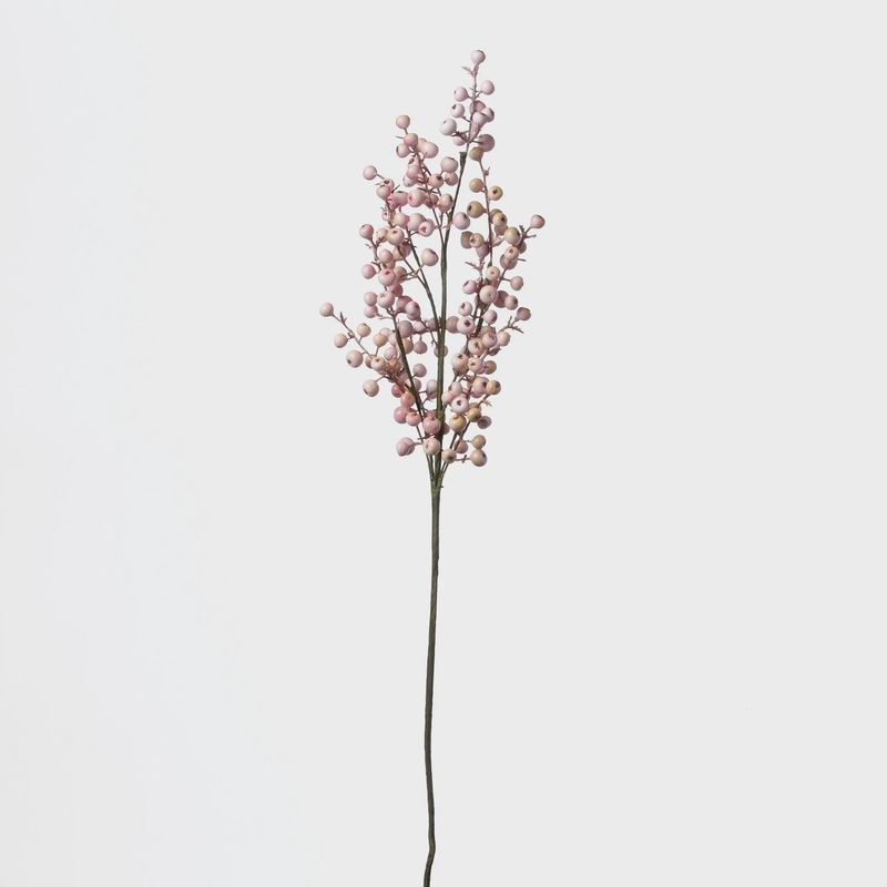 Berry Spray Stem 28&quot; – Pink