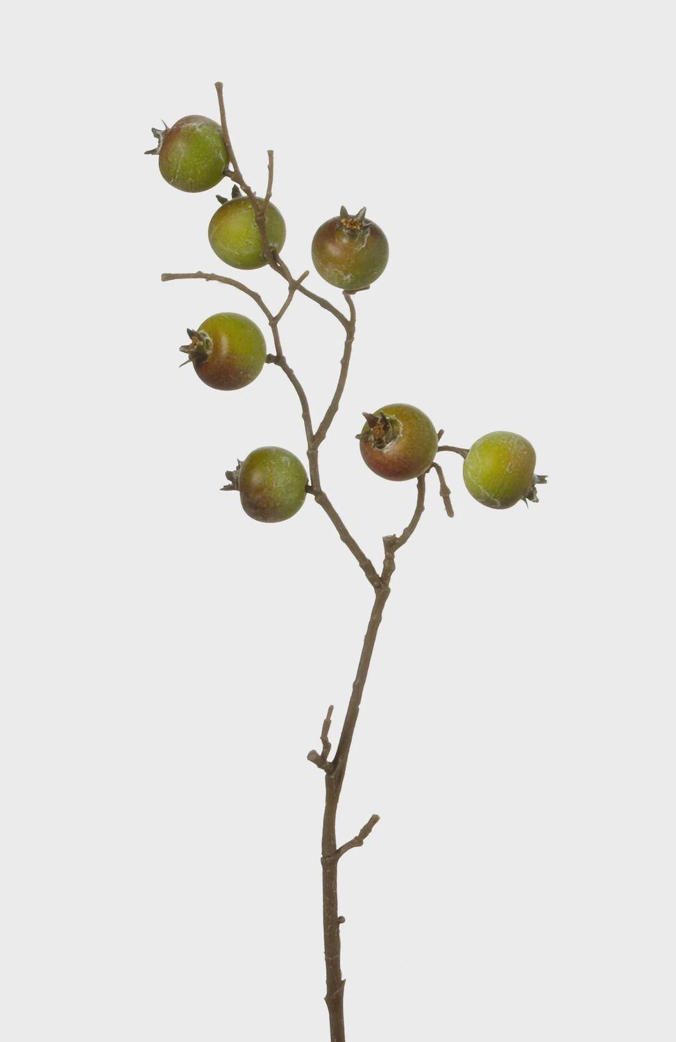 Crabapple Branch 13&quot; green/burgundy