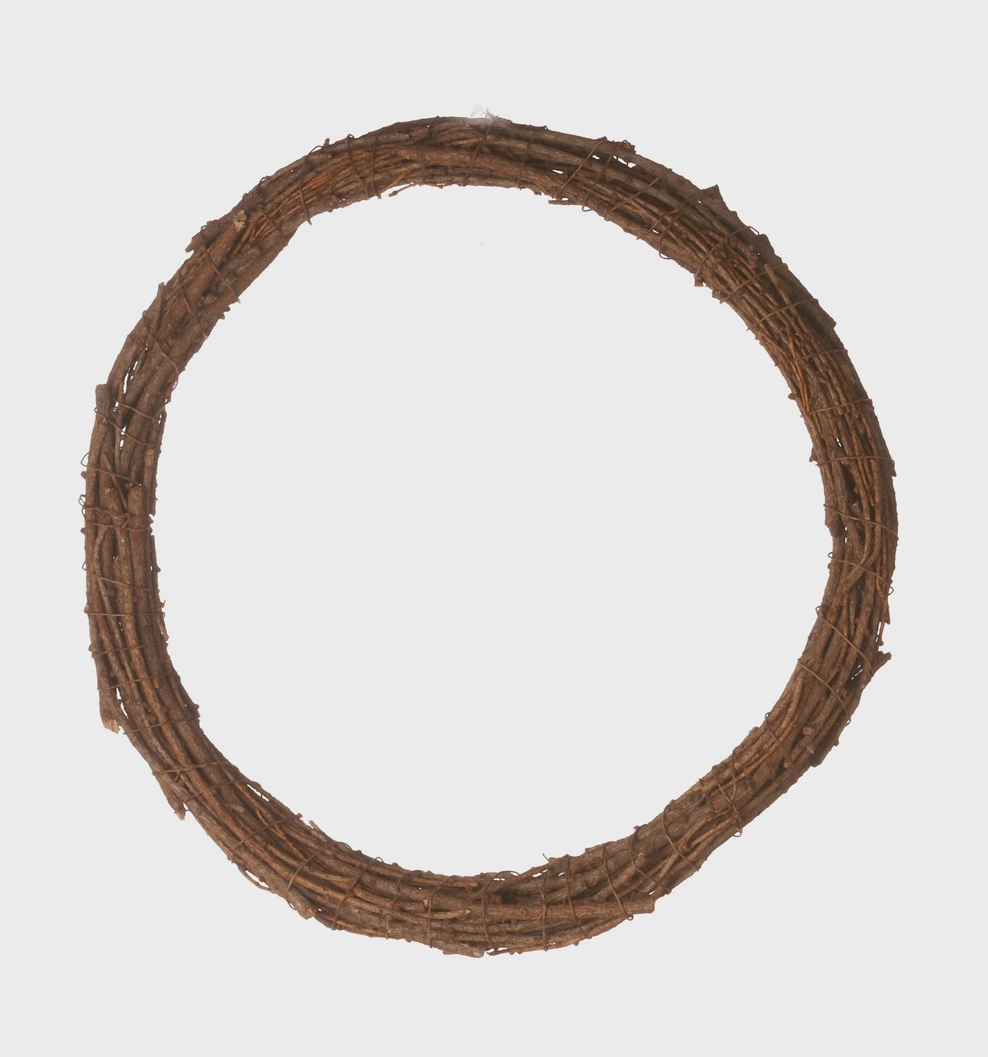 Slim Vine Wreath 16&quot; natural
