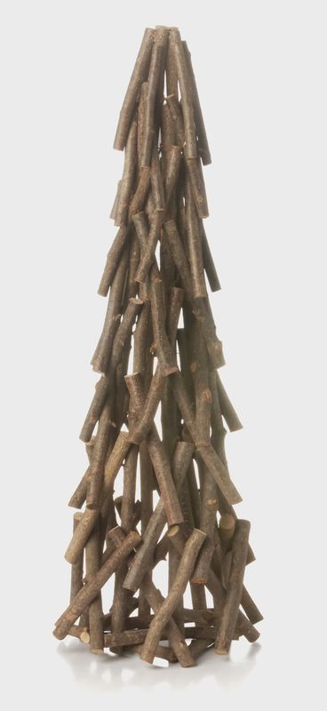 Wood Cone Tree 23.6&quot; – Natural
