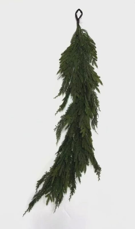 Norfolk Pine &amp; BC Cedar 4&#39; Mixed Swag – Green