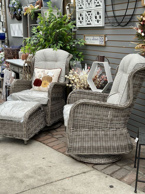 Rio Rocking Chair Set With Table