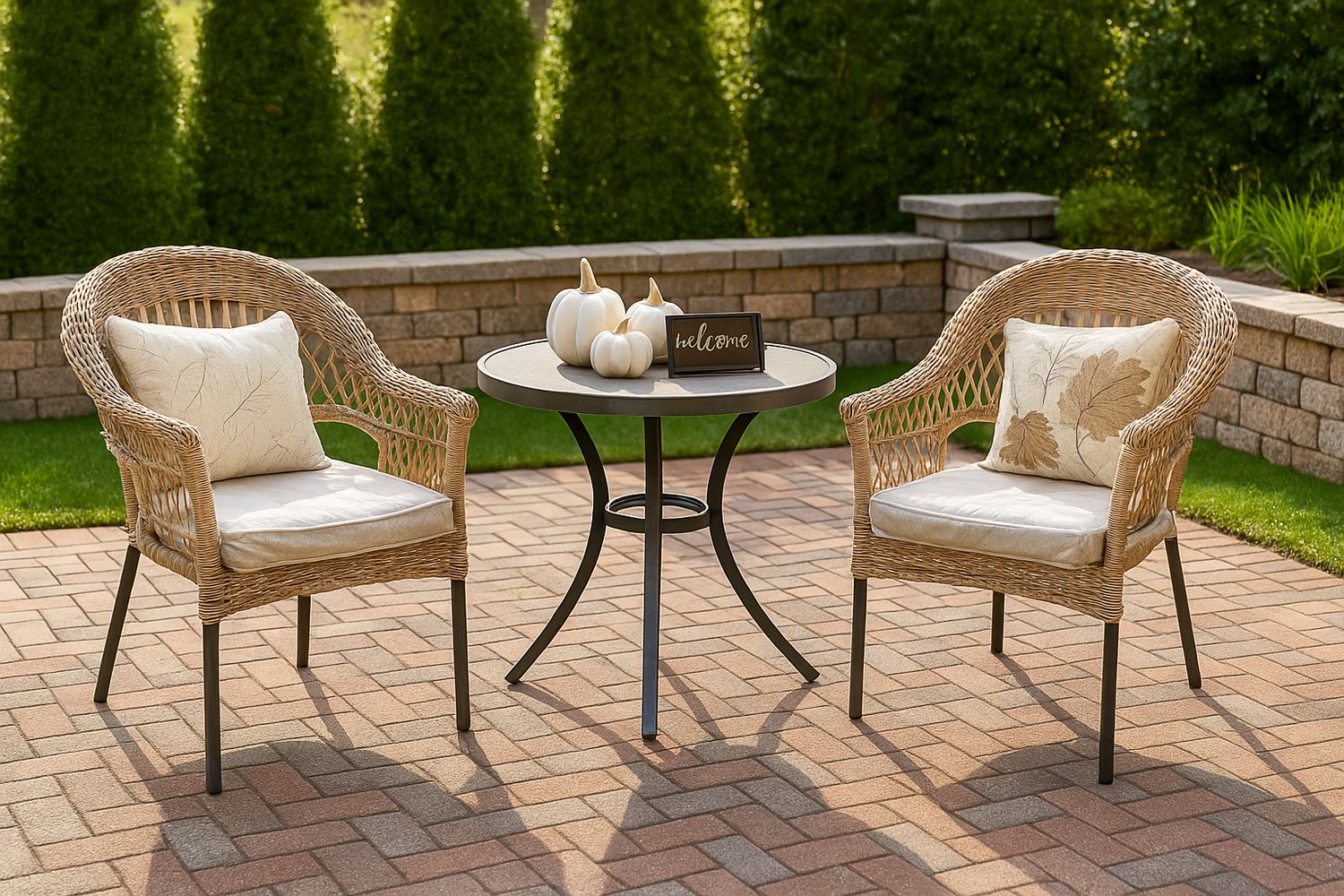 Tea Time Bistro Set Seagrass