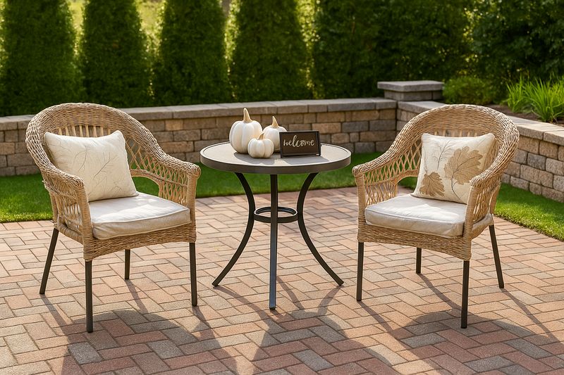 Tea Time Bistro Set Seagrass